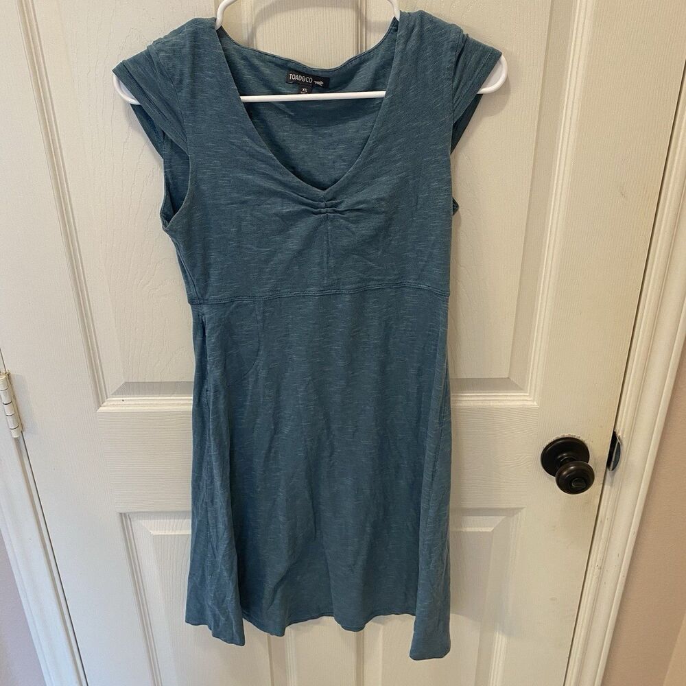 Toad&Co Rosemarie Dress - Womens XS Hydro
